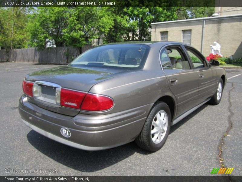 Light Bronzemist Metallic / Taupe 2003 Buick LeSabre Limited