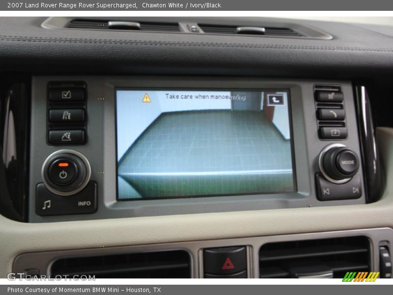 Chawton White / Ivory/Black 2007 Land Rover Range Rover Supercharged