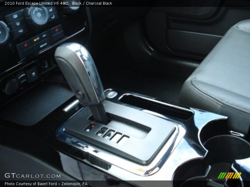Black / Charcoal Black 2010 Ford Escape Limited V6 4WD