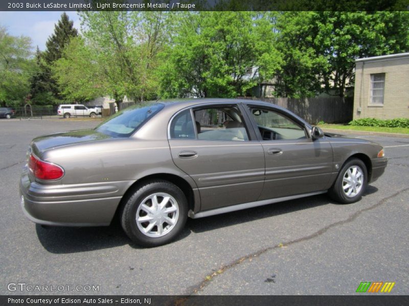 Light Bronzemist Metallic / Taupe 2003 Buick LeSabre Limited