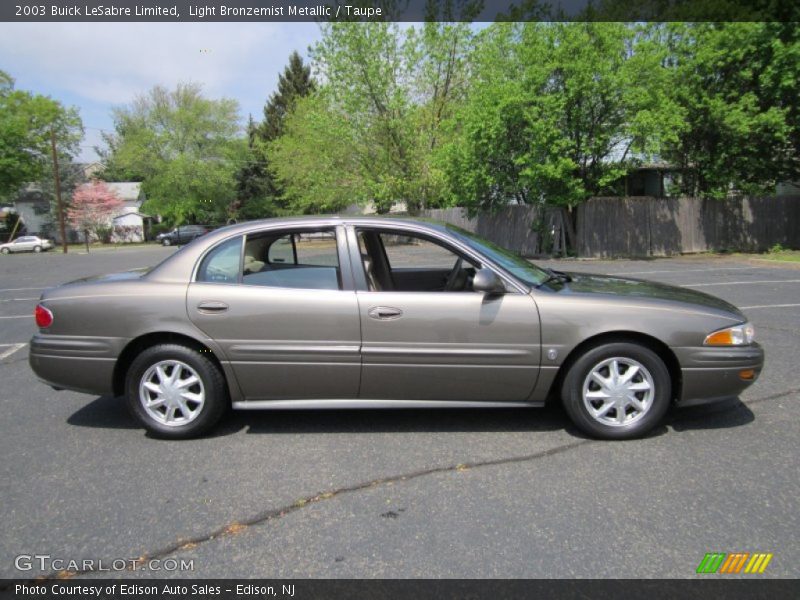 Light Bronzemist Metallic / Taupe 2003 Buick LeSabre Limited