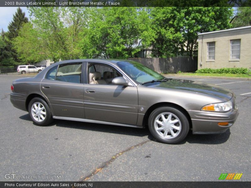 Light Bronzemist Metallic / Taupe 2003 Buick LeSabre Limited