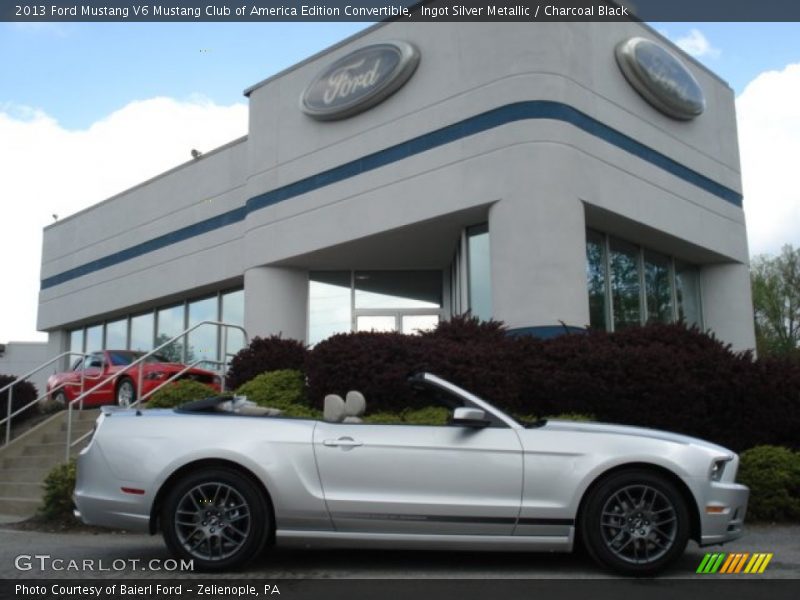  2013 Mustang V6 Mustang Club of America Edition Convertible Ingot Silver Metallic