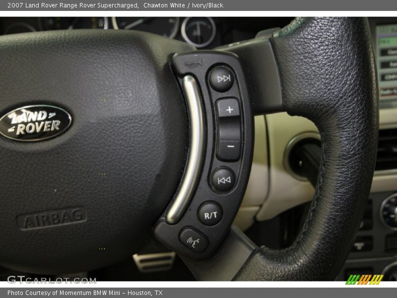 Chawton White / Ivory/Black 2007 Land Rover Range Rover Supercharged