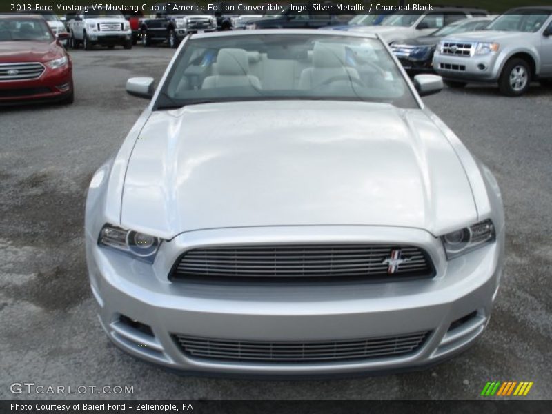  2013 Mustang V6 Mustang Club of America Edition Convertible Ingot Silver Metallic