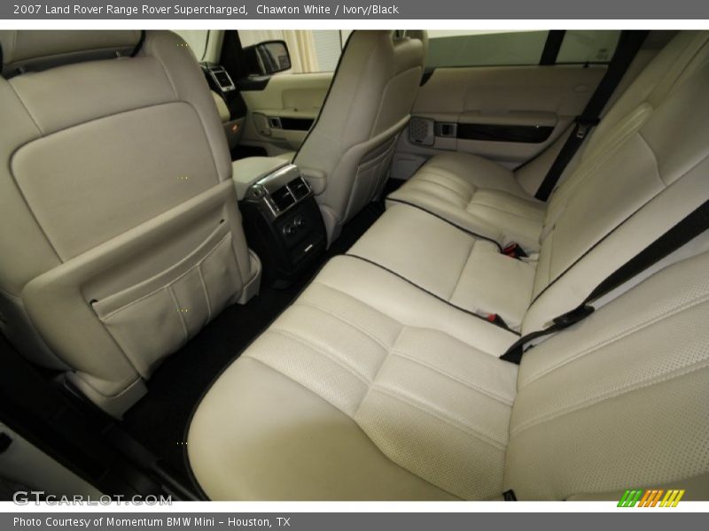 Chawton White / Ivory/Black 2007 Land Rover Range Rover Supercharged