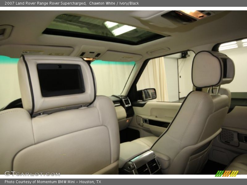Chawton White / Ivory/Black 2007 Land Rover Range Rover Supercharged