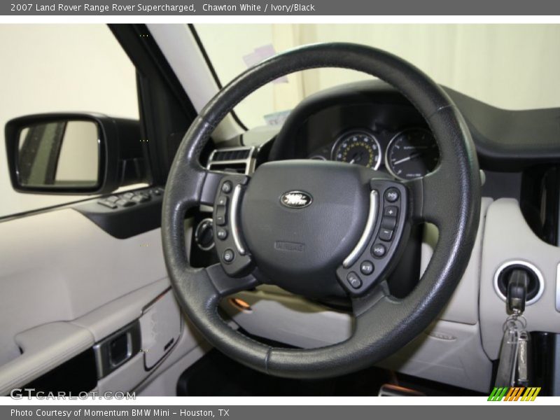 Chawton White / Ivory/Black 2007 Land Rover Range Rover Supercharged