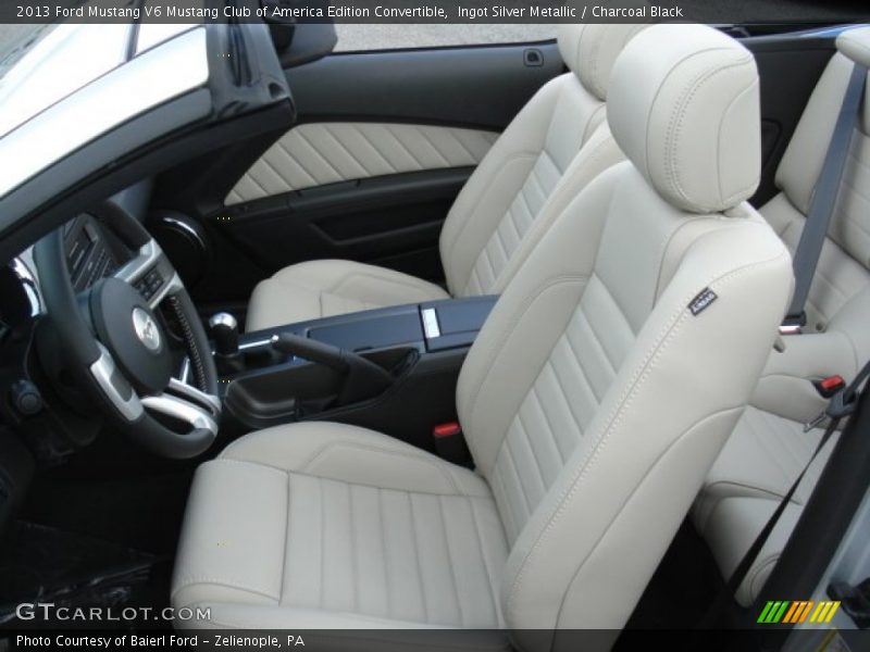 Ingot Silver Metallic / Charcoal Black 2013 Ford Mustang V6 Mustang Club of America Edition Convertible
