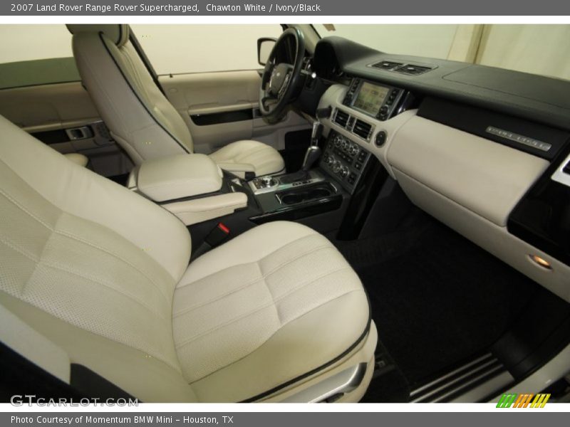 Chawton White / Ivory/Black 2007 Land Rover Range Rover Supercharged