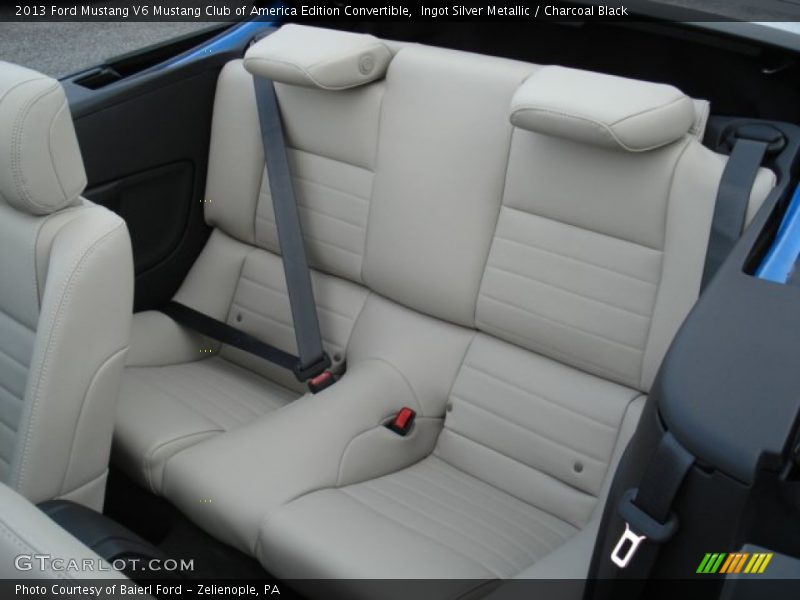 Ingot Silver Metallic / Charcoal Black 2013 Ford Mustang V6 Mustang Club of America Edition Convertible