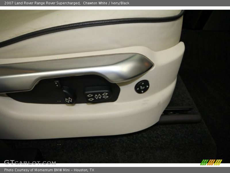 Chawton White / Ivory/Black 2007 Land Rover Range Rover Supercharged