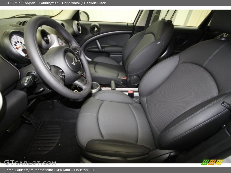 Light White / Carbon Black 2012 Mini Cooper S Countryman