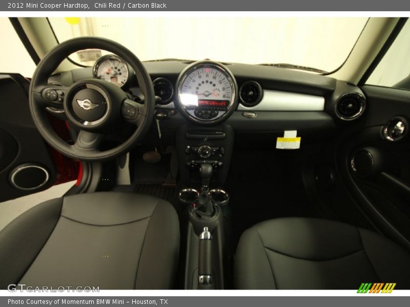 Chili Red / Carbon Black 2012 Mini Cooper Hardtop