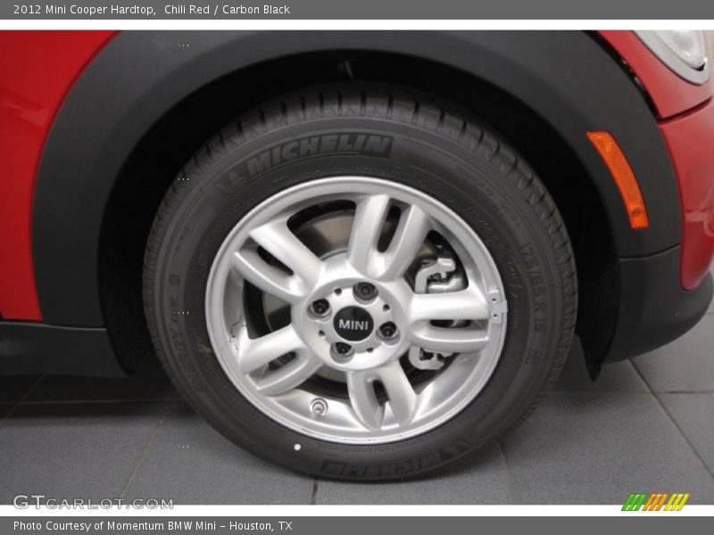 Chili Red / Carbon Black 2012 Mini Cooper Hardtop