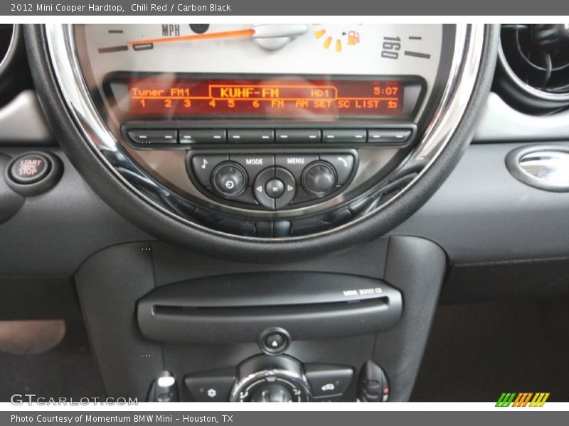 Chili Red / Carbon Black 2012 Mini Cooper Hardtop