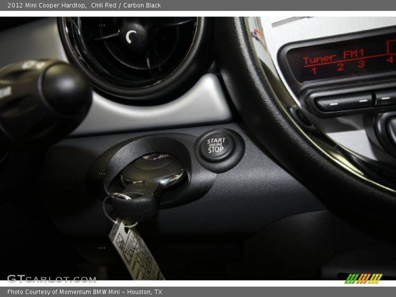 Chili Red / Carbon Black 2012 Mini Cooper Hardtop