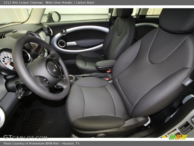 White Silver Metallic / Carbon Black 2012 Mini Cooper Clubman