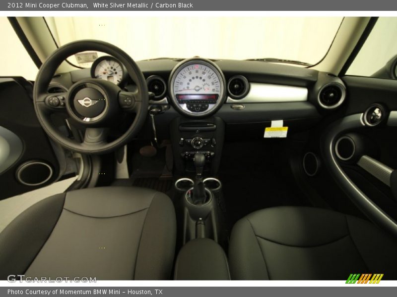 White Silver Metallic / Carbon Black 2012 Mini Cooper Clubman