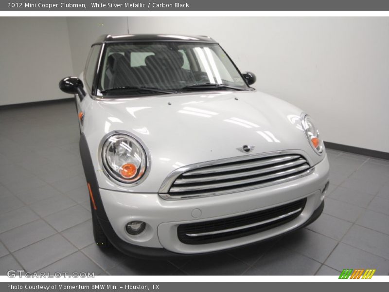 White Silver Metallic / Carbon Black 2012 Mini Cooper Clubman