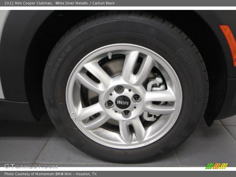 White Silver Metallic / Carbon Black 2012 Mini Cooper Clubman