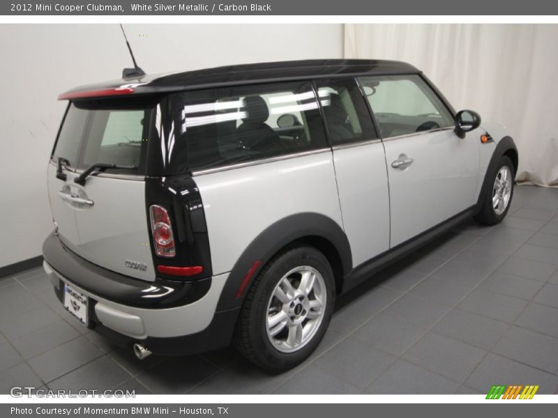 White Silver Metallic / Carbon Black 2012 Mini Cooper Clubman