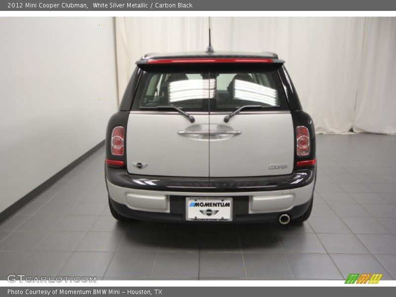 White Silver Metallic / Carbon Black 2012 Mini Cooper Clubman