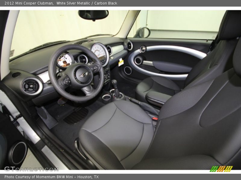 White Silver Metallic / Carbon Black 2012 Mini Cooper Clubman