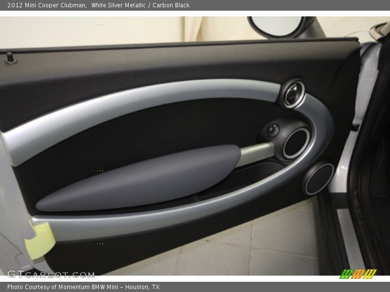 White Silver Metallic / Carbon Black 2012 Mini Cooper Clubman