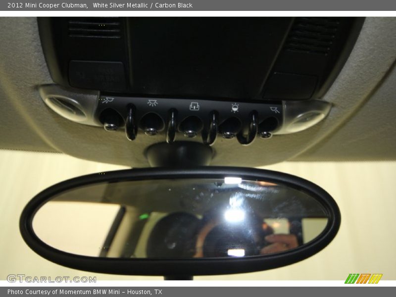 White Silver Metallic / Carbon Black 2012 Mini Cooper Clubman