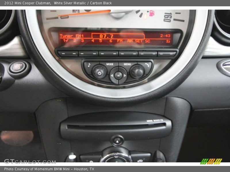 White Silver Metallic / Carbon Black 2012 Mini Cooper Clubman