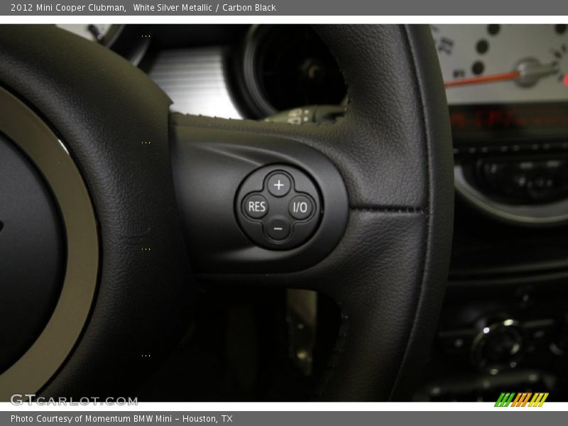 White Silver Metallic / Carbon Black 2012 Mini Cooper Clubman