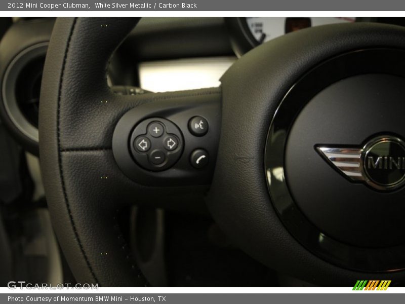 White Silver Metallic / Carbon Black 2012 Mini Cooper Clubman