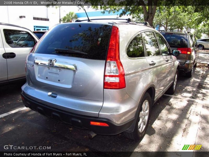 Whistler Silver Metallic / Gray 2008 Honda CR-V EX