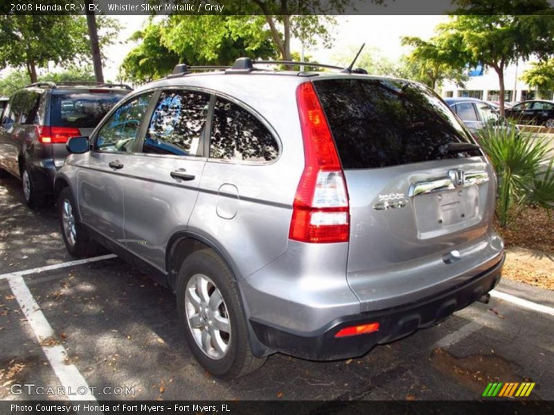Whistler Silver Metallic / Gray 2008 Honda CR-V EX