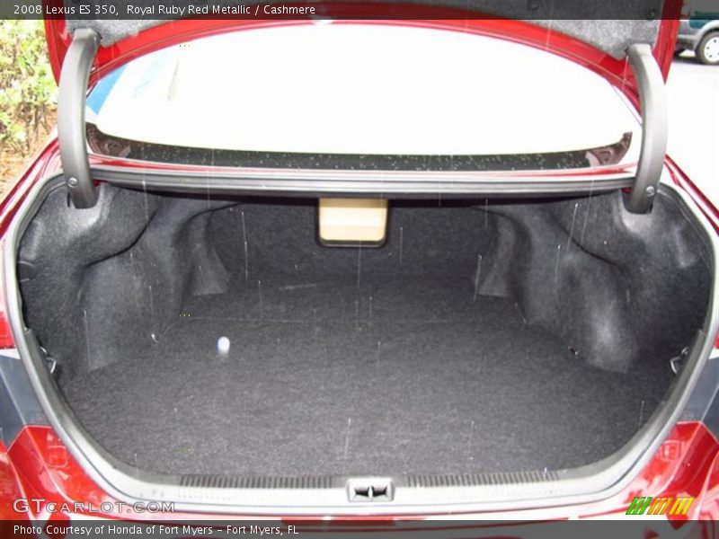 Royal Ruby Red Metallic / Cashmere 2008 Lexus ES 350