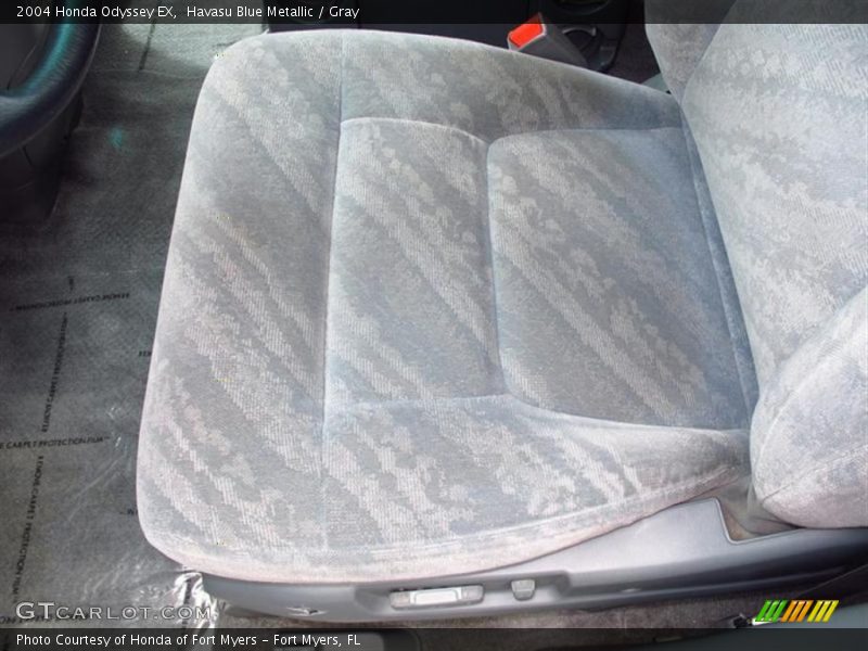 Havasu Blue Metallic / Gray 2004 Honda Odyssey EX