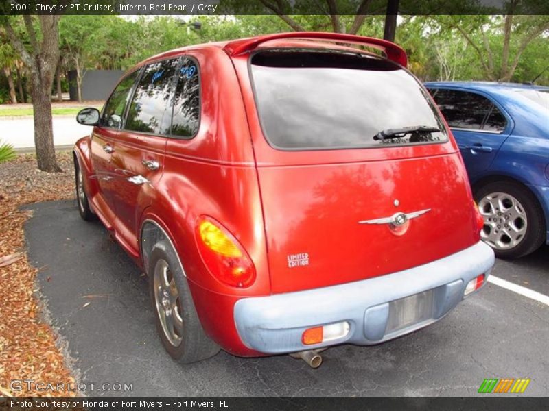 Inferno Red Pearl / Gray 2001 Chrysler PT Cruiser