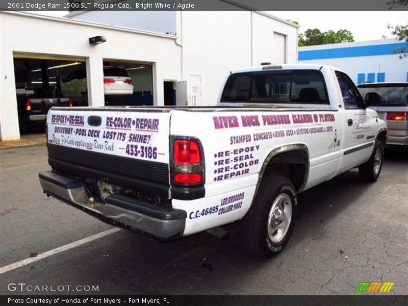 Bright White / Agate 2001 Dodge Ram 1500 SLT Regular Cab