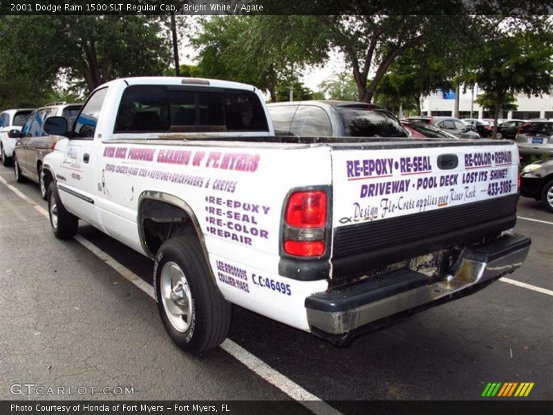Bright White / Agate 2001 Dodge Ram 1500 SLT Regular Cab