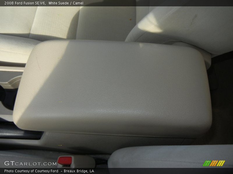 White Suede / Camel 2008 Ford Fusion SE V6