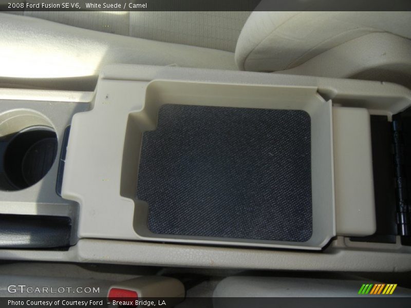White Suede / Camel 2008 Ford Fusion SE V6