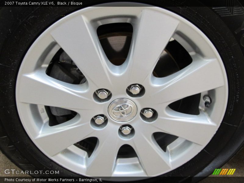 Black / Bisque 2007 Toyota Camry XLE V6