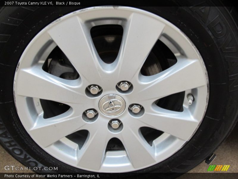 Black / Bisque 2007 Toyota Camry XLE V6