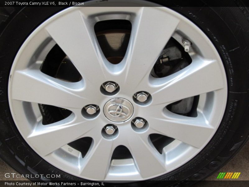 Black / Bisque 2007 Toyota Camry XLE V6