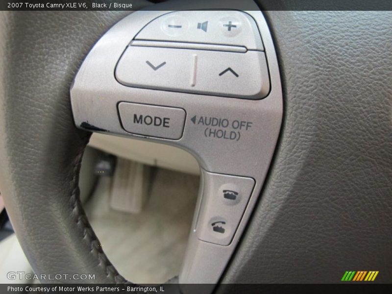 Black / Bisque 2007 Toyota Camry XLE V6