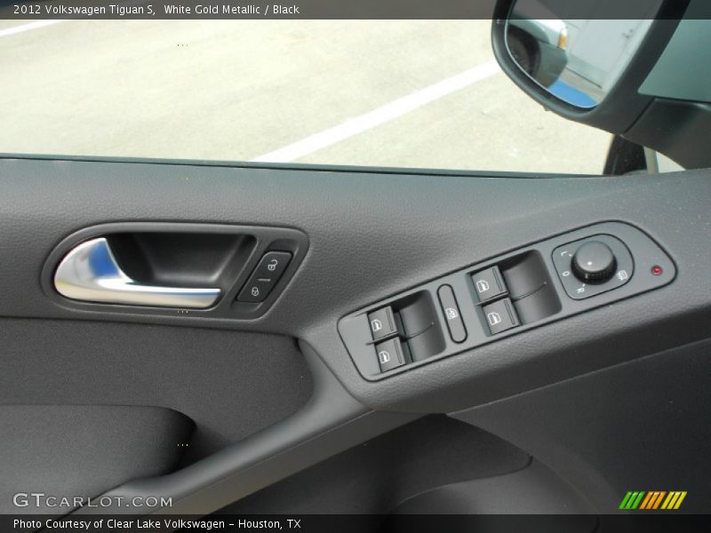 White Gold Metallic / Black 2012 Volkswagen Tiguan S