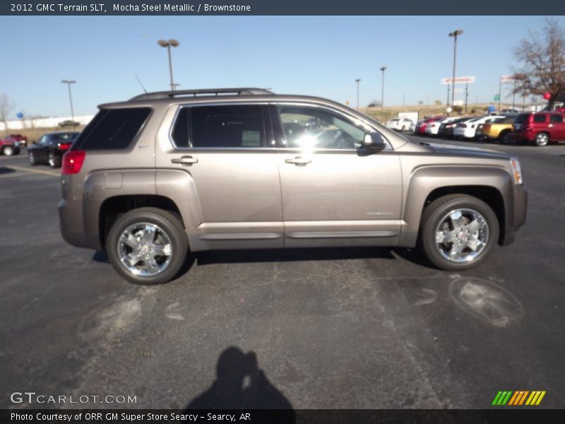 Mocha Steel Metallic / Brownstone 2012 GMC Terrain SLT