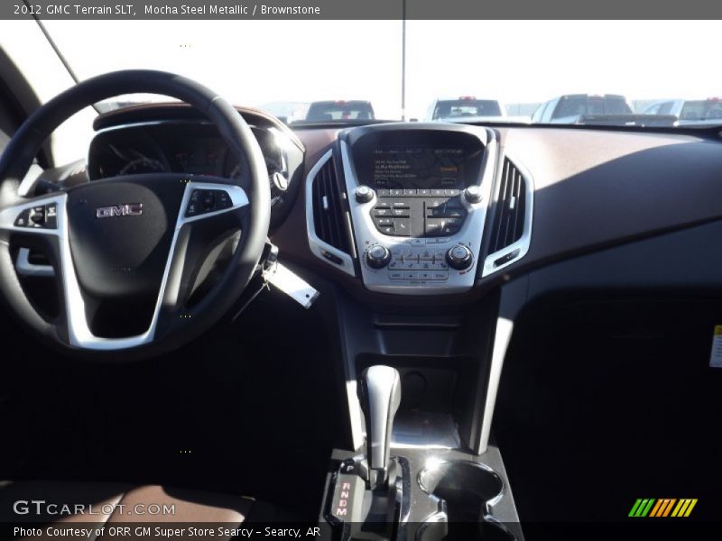 Mocha Steel Metallic / Brownstone 2012 GMC Terrain SLT