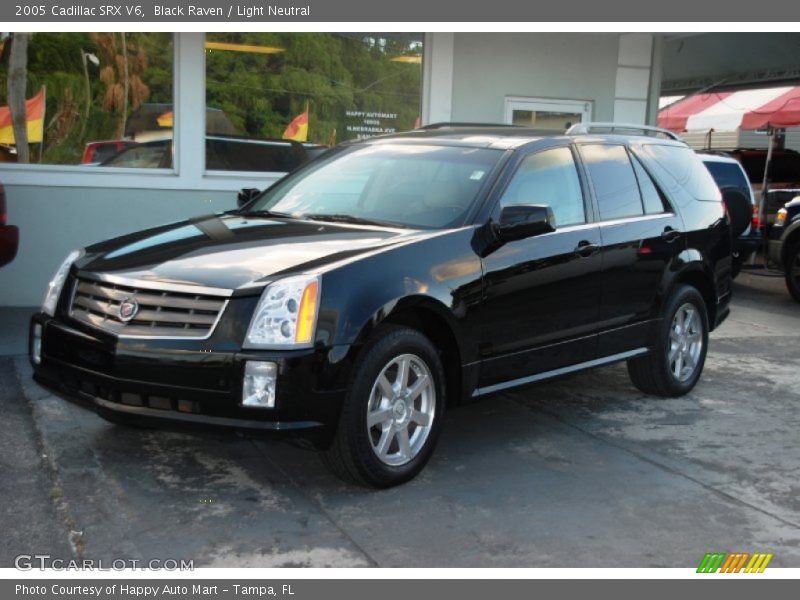 Black Raven / Light Neutral 2005 Cadillac SRX V6